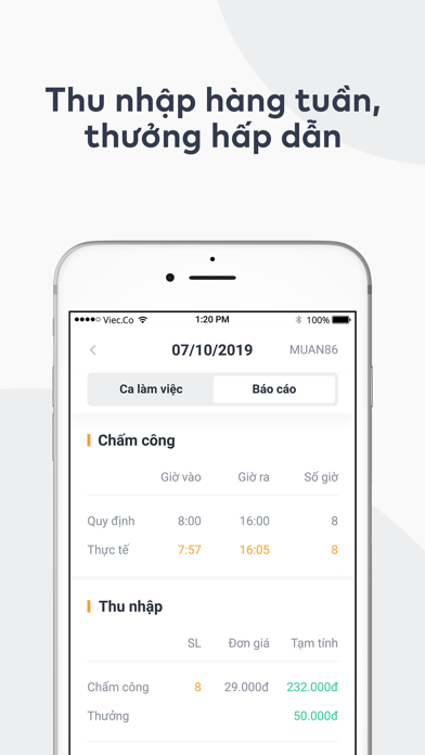 Viec.Co - Việc làm linh hoạt Screenshots