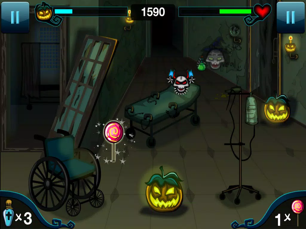 Capturas de tela do Best Squash Halloween HD Lite iPad 