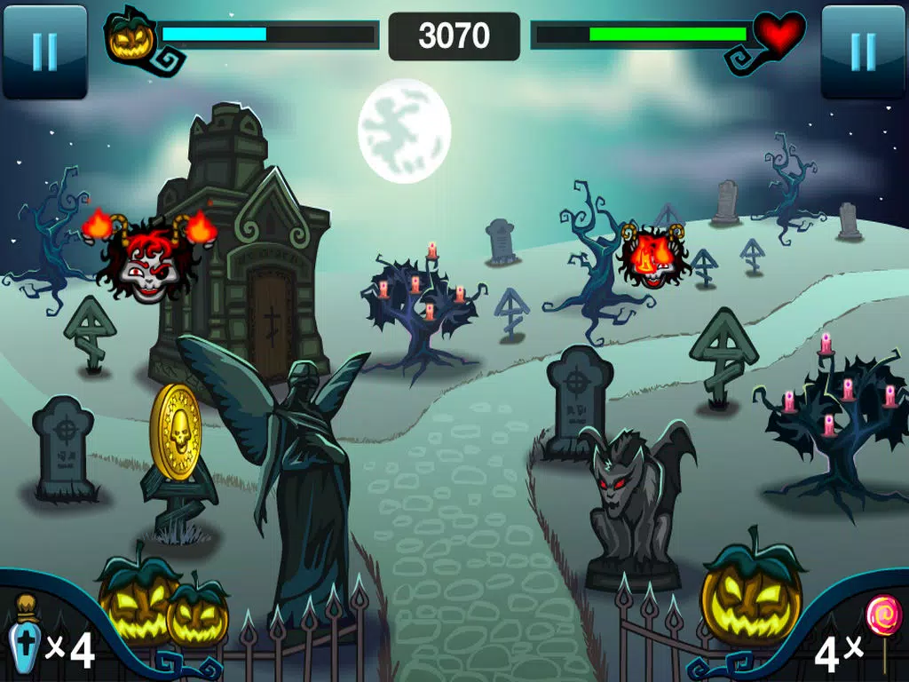 Capturas de tela do Best Squash Halloween HD Lite iPad 