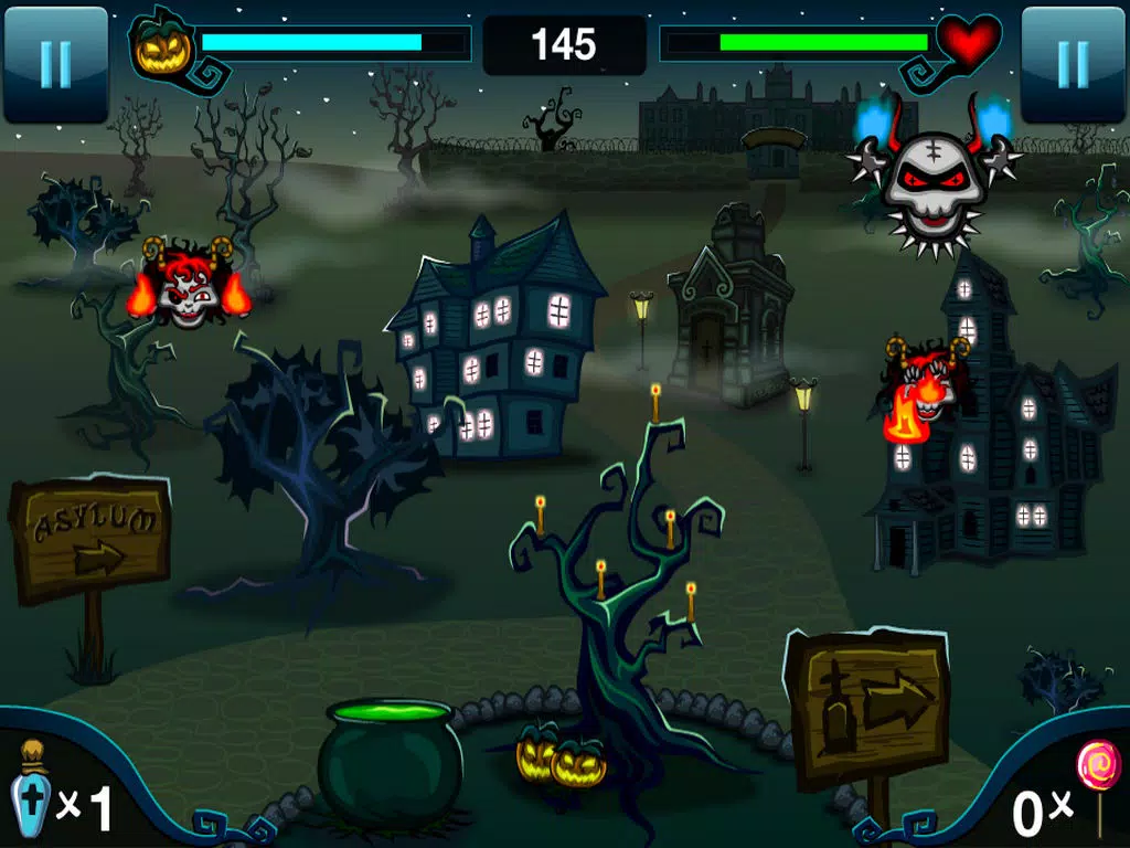 Capturas de tela do Best Squash Halloween HD Lite iPad 