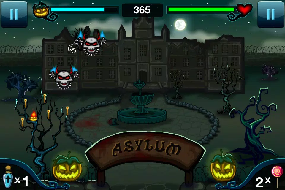 Capturas de tela do Best Squash Halloween HD Lite