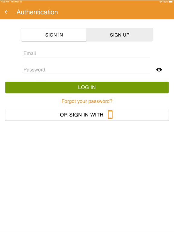 Tandoori Corner iPad Screenshots