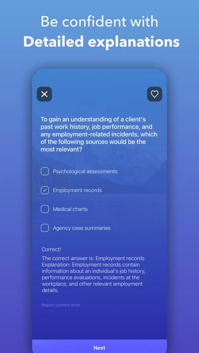 ASWB Master's Exam Prep 2024 Screenshots