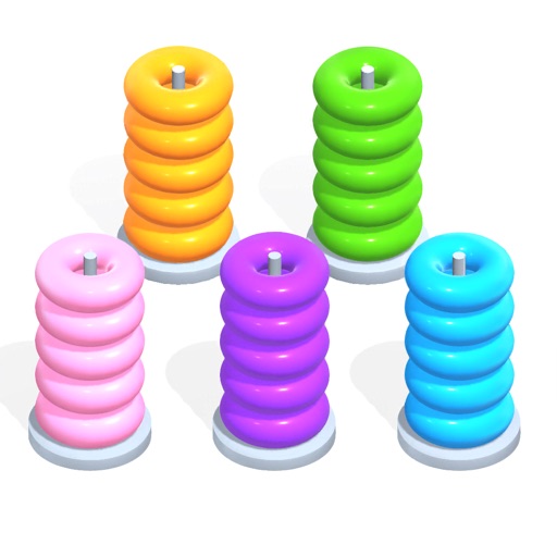 Color Hoop Stack Color Hoop Stack