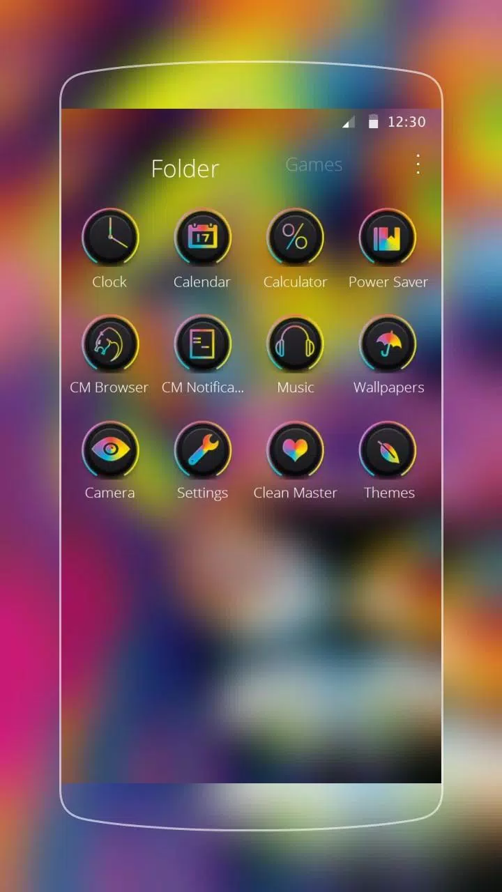 Colorful Lion Theme Screenshots