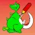 Fantasy Coloring Book for Children: learn to color wizard, dragon, monster, castle, frog and more
