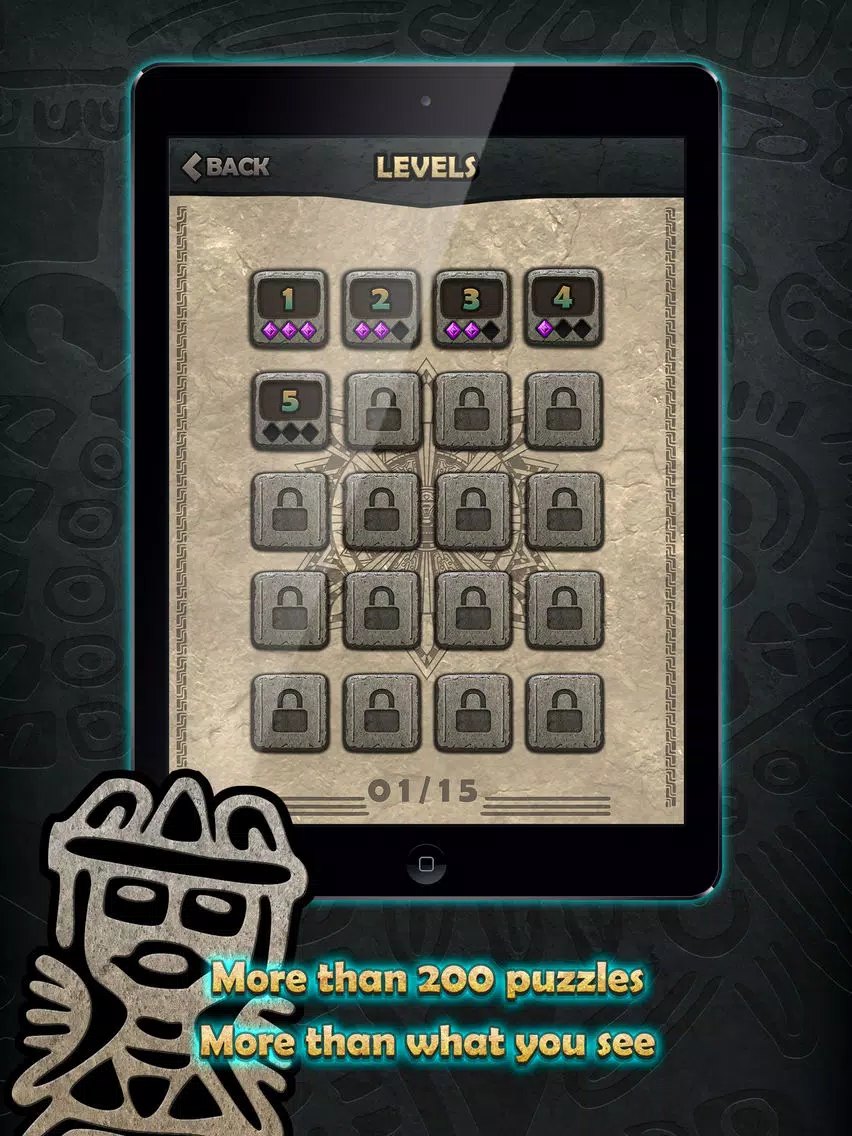 Maya Klotski Unblock Big Block Game with Solver iPad Screenshots