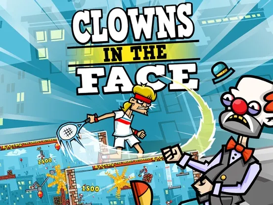 Clowns in the Face iPad स्क्रीनशॉट
