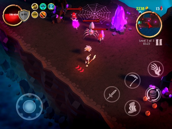 Skeletal Avenger iPad 應用截圖