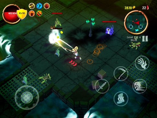 Skeletal Avenger iPad 應用截圖