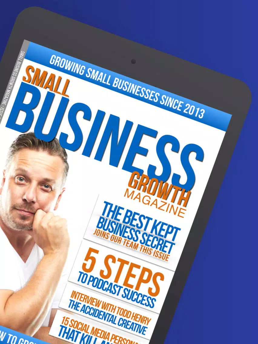 Small Business Growth Mag iPad Screenshots