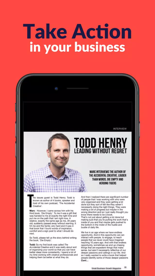 Small Business Growth Mag Screenshots