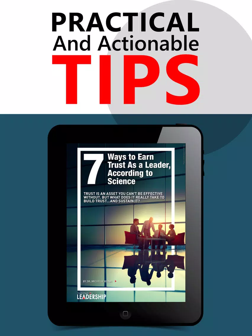 AAA+Switched On Leadership Magazine iPad Screenshots