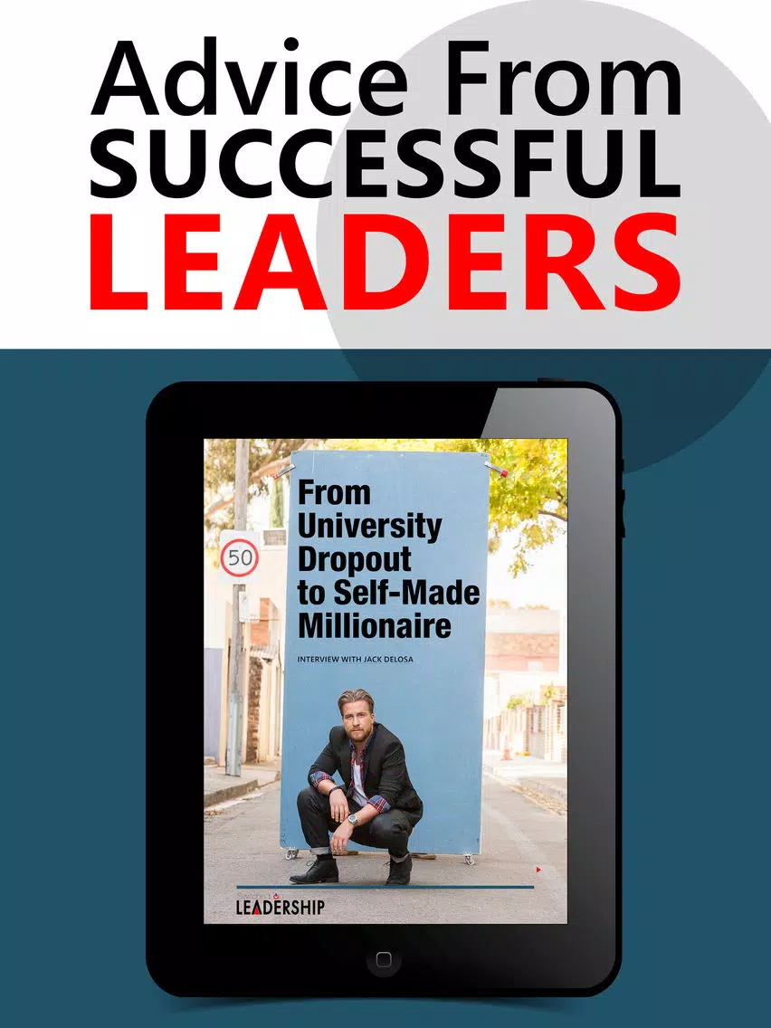 AAA+Switched On Leadership Magazine iPad Screenshots