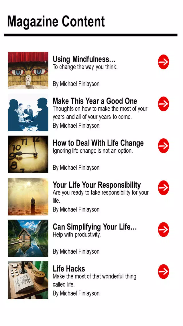 Your Personal Development Magazine - Take Control of Who You Are with Your Personal Development Screenshots
