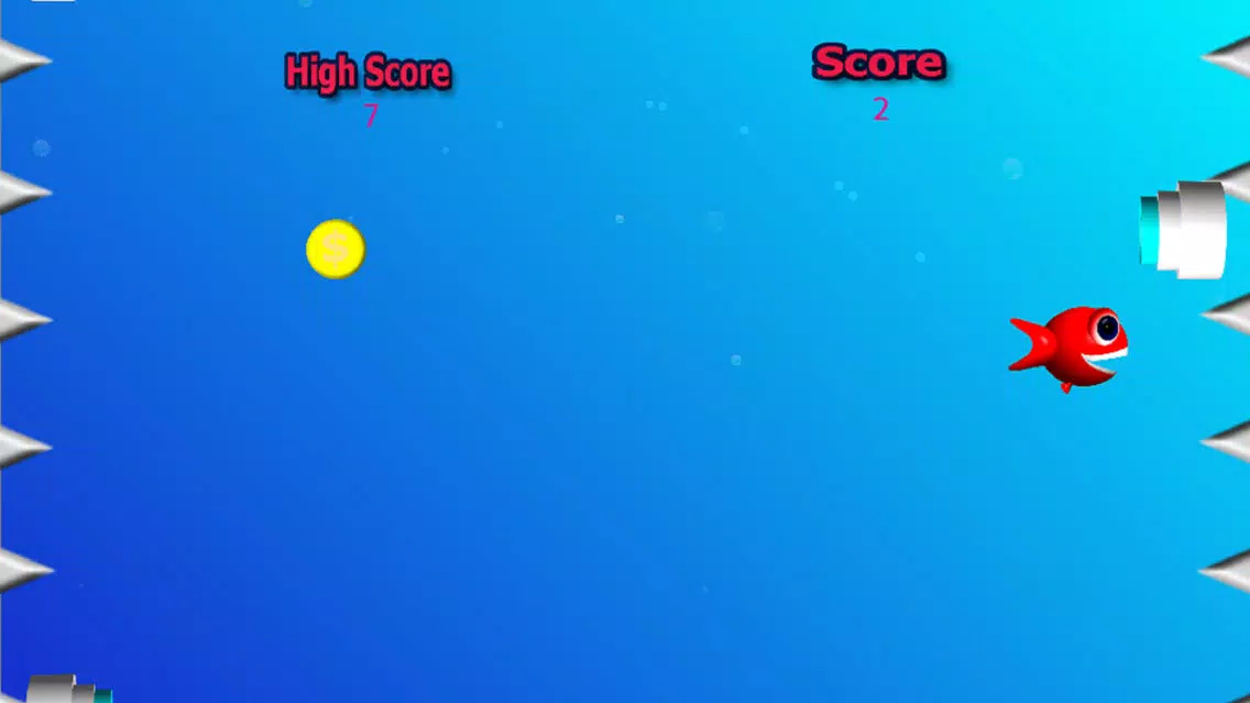 Captures d'écran de Fishy Pong Lite