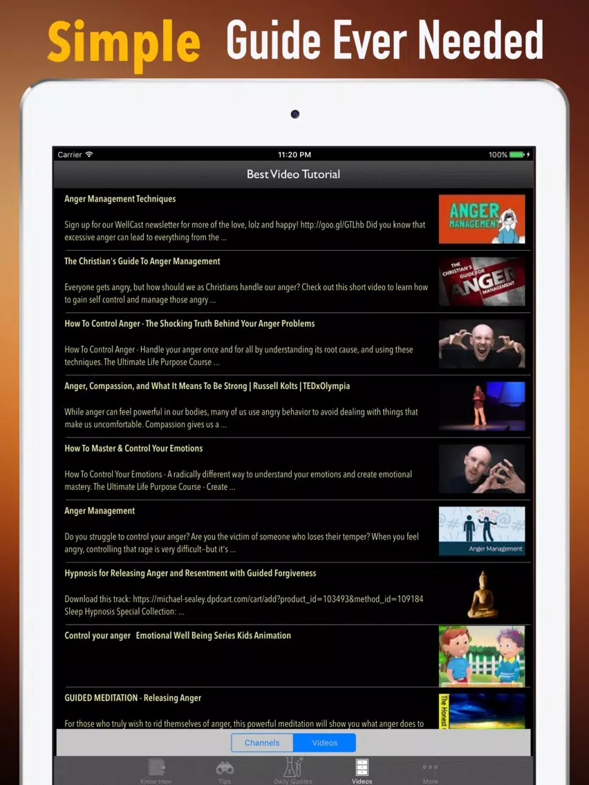 How to Manage Your Anger-Dance of Anger iPad Screenshots