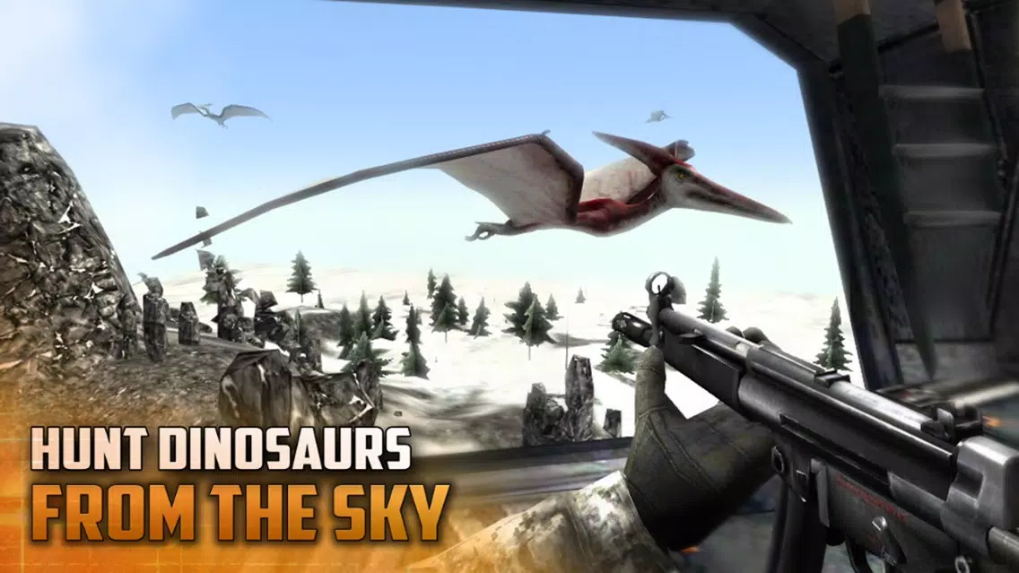 ภาพหน้าจอของ Dino Gunship: Airborne Hunter Pro