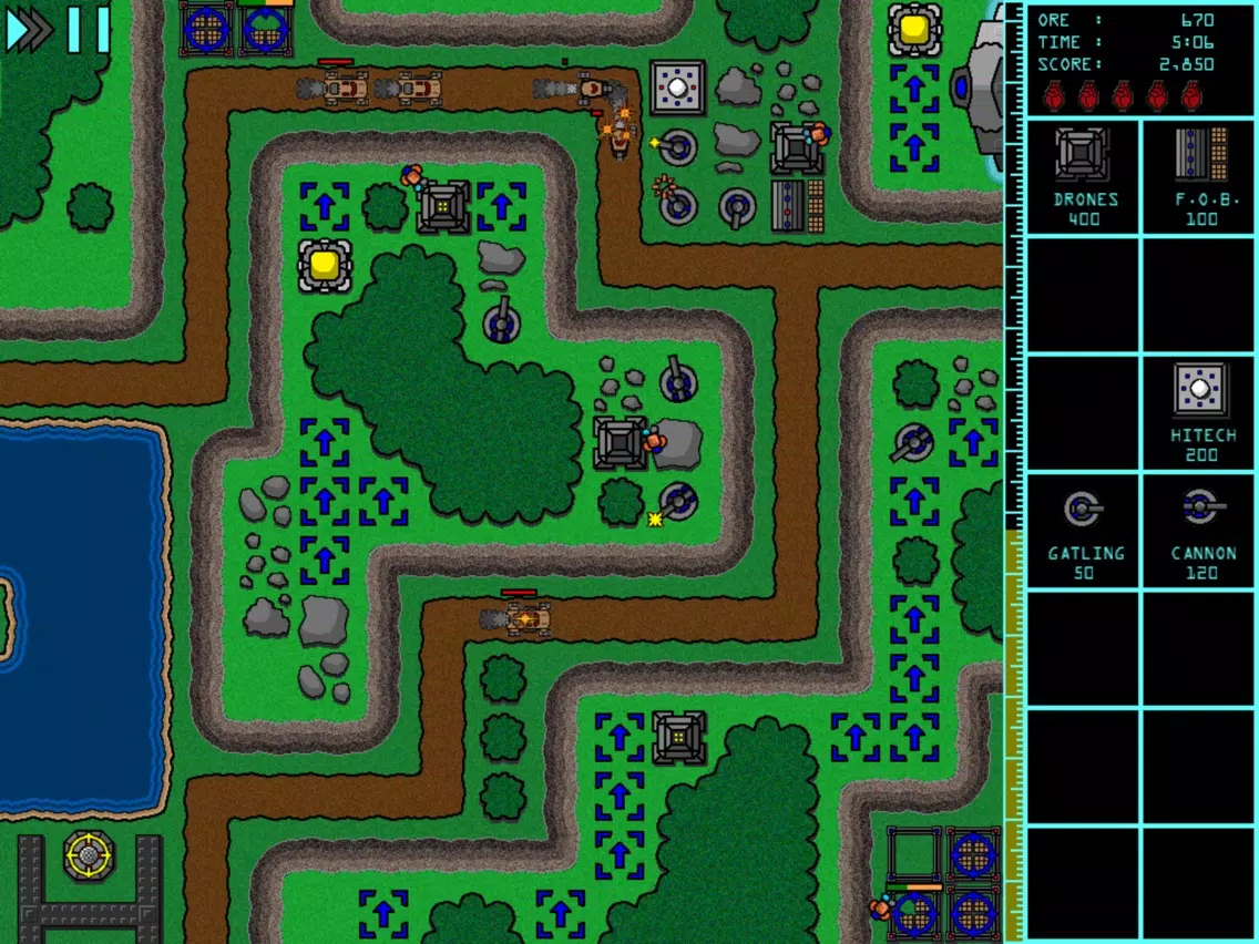 Скриншоты Strategic Defence Lite iPad 