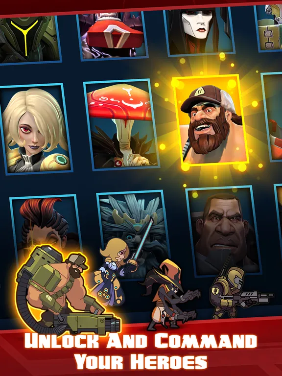 Battleborn® Tap iPad Screenshots
