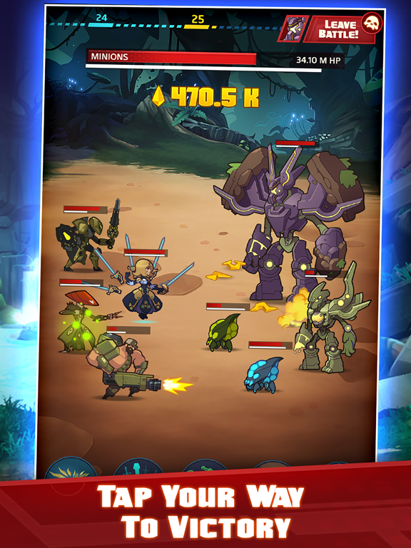 Battleborn® Tap iPad  Screenshots