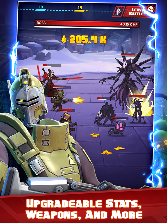 Battleborn® Tap iPad  Screenshots