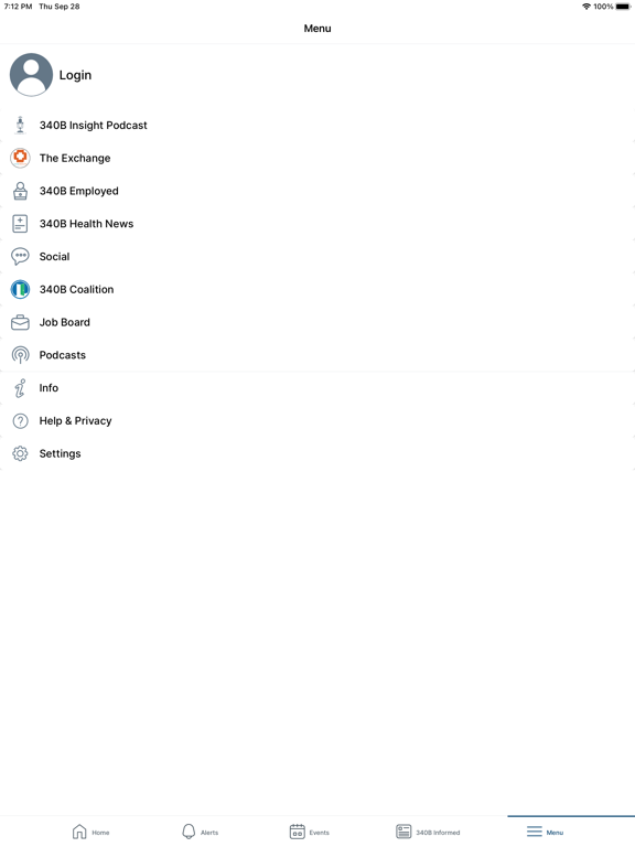 340B Pulse iPad Screenshots
