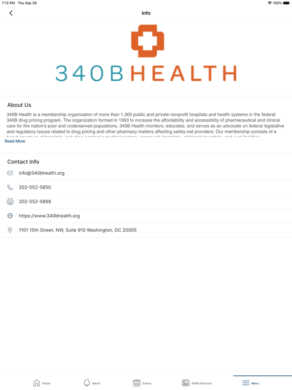 340B Pulse iPad Screenshots