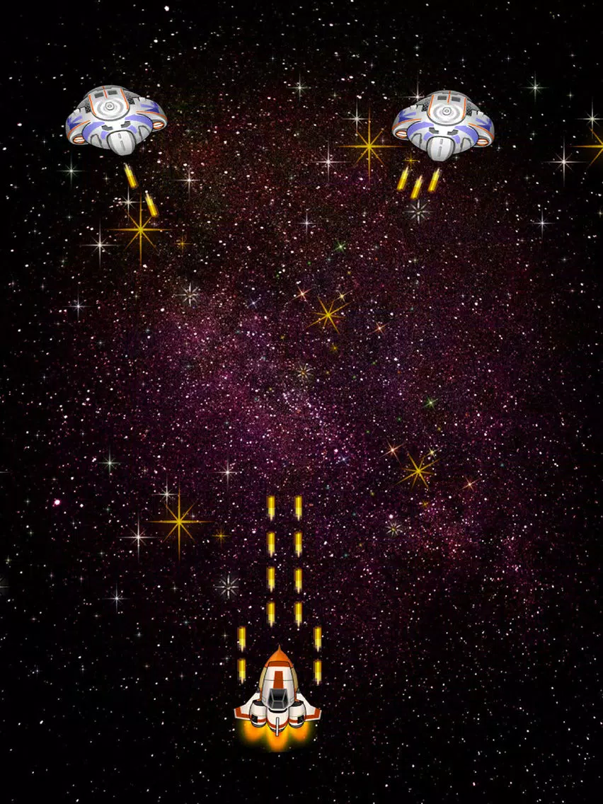 Galaxy Star Space Ship War iPad Screenshots