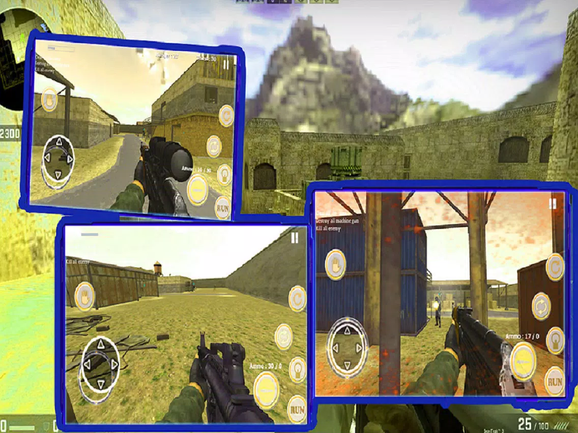 Gangster Fort Line Commando iPad 應用截圖