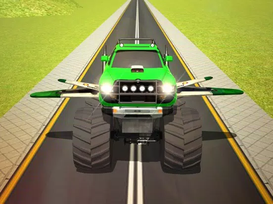 Flying Truck Pilot Driving 3D iPad  Screenshots