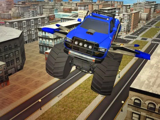 Flying Truck Pilot Driving 3D iPad  Screenshots