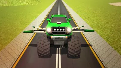 Flying Truck Pilot Driving 3D Screenshots