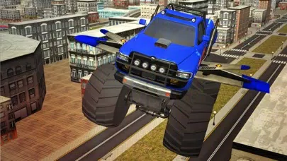 Flying Truck Pilot Driving 3D Screenshots