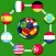 Avoid The Flags - Football Dribbling Circles