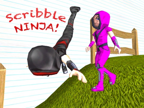 Captures d'écran de A Scribble Ninja Run Free iPad 