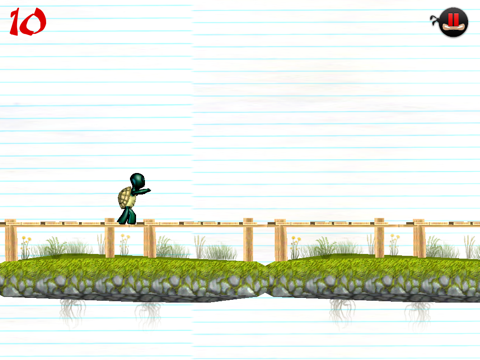 Captures d'écran de A Scribble Ninja Run Free iPad 