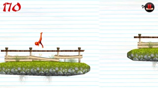 Captures d'écran de A Scribble Ninja Run Free