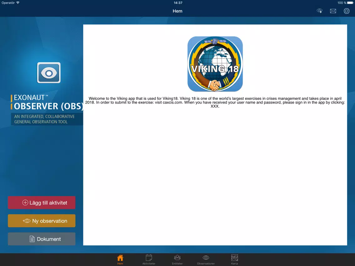Viking 18 iPad Screenshots