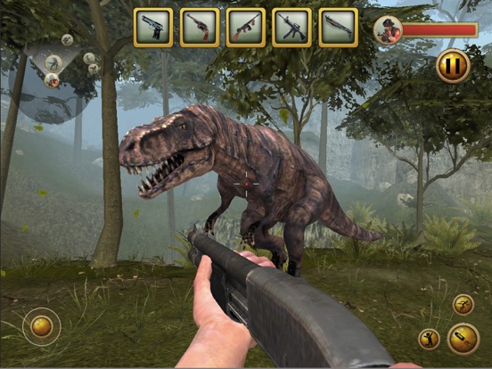 Captures d'écran de Dinosaur Hunter Challenge iPad 