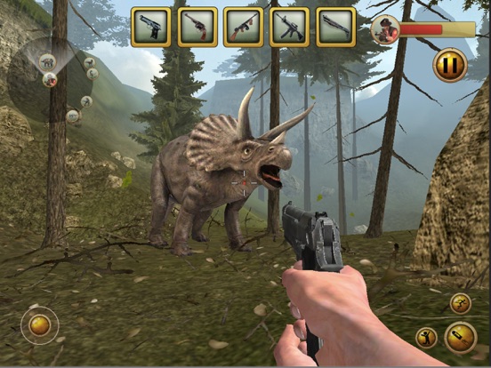 Captures d'écran de Dinosaur Hunter Challenge iPad 
