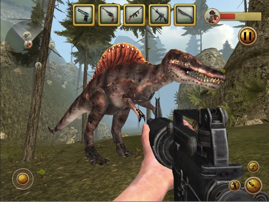 Captures d'écran de Dinosaur Hunter Challenge iPad 
