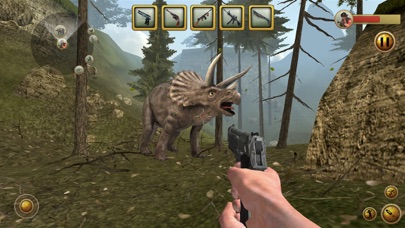Captures d'écran de Dinosaur Hunter Challenge