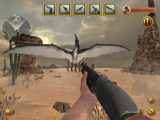 Capturas de pantalla de Dino Hunter: Jurassic Desert iPad 