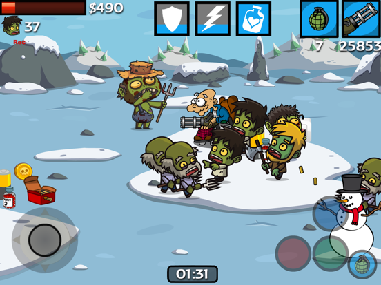 Granny vs Zombies 2-the return iPad  Ekran Görüntüleri