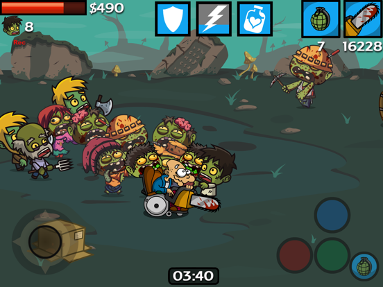 Granny vs Zombies 2-the return iPad  Ekran Görüntüleri