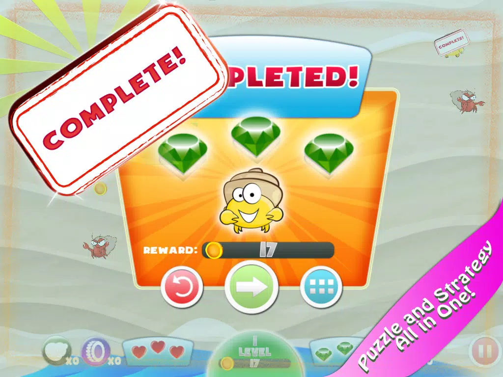 Capturas de tela do Pocket Crabs iPad 