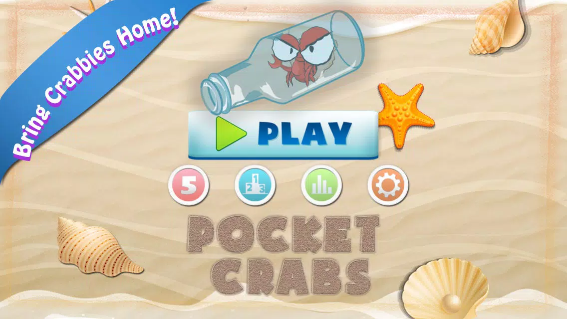 Capturas de tela do Pocket Crabs
