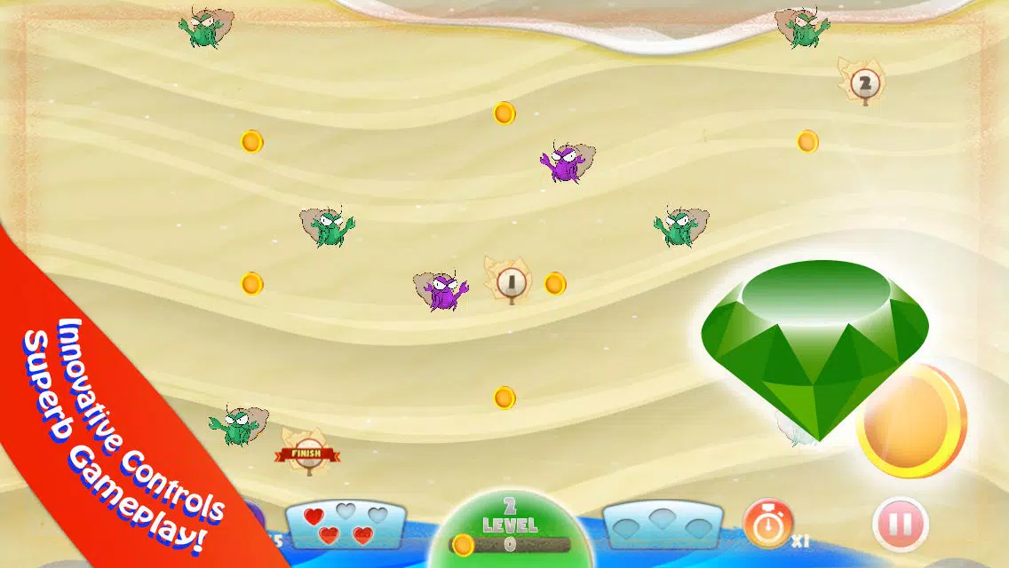 Capturas de tela do Pocket Crabs