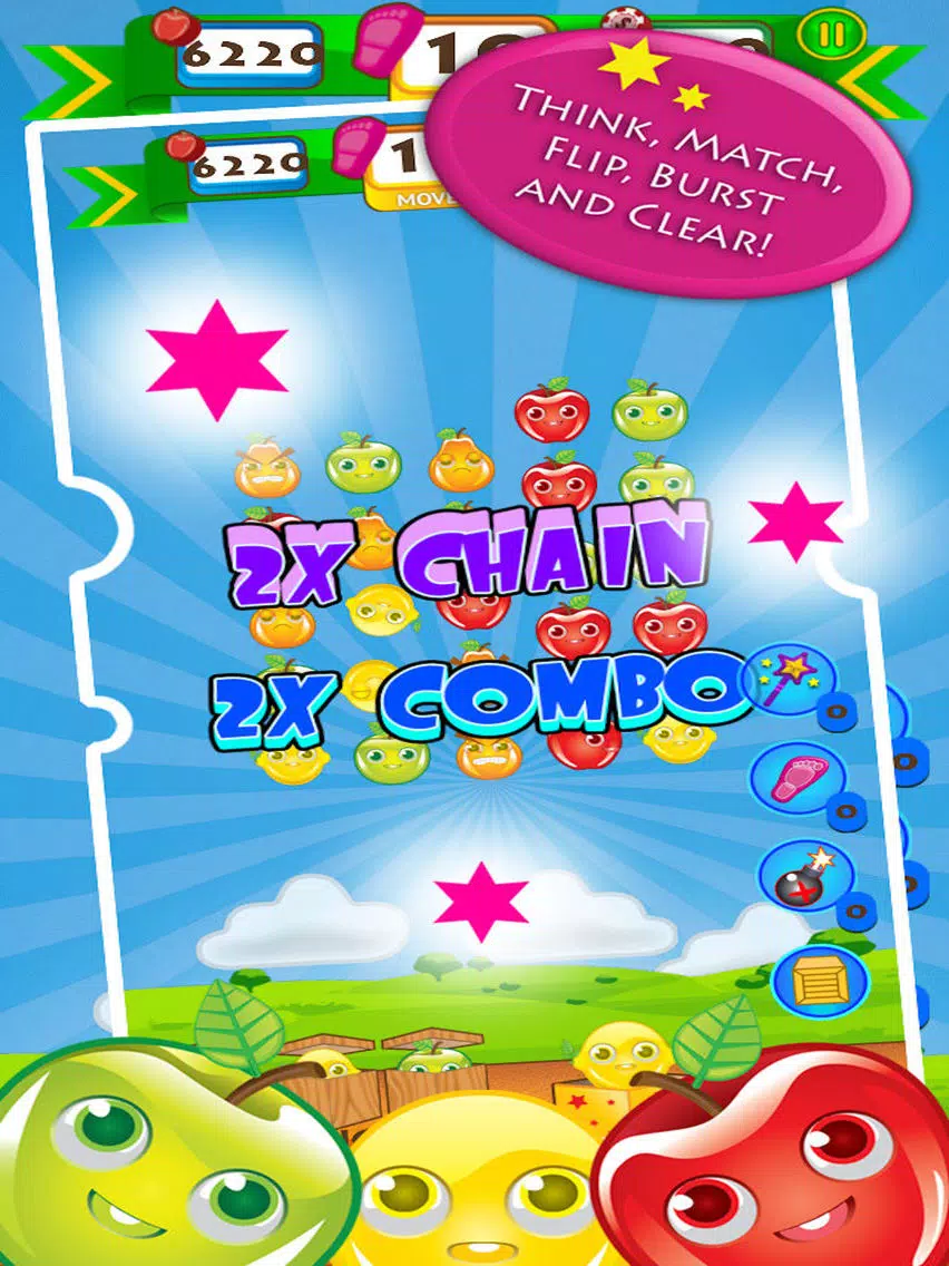 Tangkapan skrin Tiny Fruits iPad 